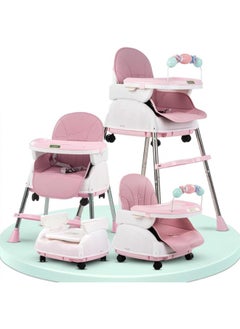 Buy Baybee 4 In 1 Nora Convertible High Chair For Kids With Adjustable Height And Footrest in Egypt