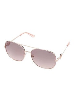 Buy Full Rim Aviator Frame Sunglasses GF6127 28T - Lens Size: 60mm - Shiny Rose Gold in UAE