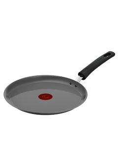 Buy Tefal Renewal Pancake Pan 25 Cm Non-Stick Ceramic Coating Eco-Designed Recycled Healthy Cooking Thermo-Signal™ Safe Cookware Made In France All Stovetops Including Induction in UAE