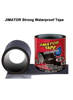 Buy Jimator Super Strong Rubberized Waterproof Tape | Extra Wide, Instantly Seals Water, Air & Moisture | Ideal for Home Repairs, Marine, Outdoor, Automotive & Industrial Use in Egypt