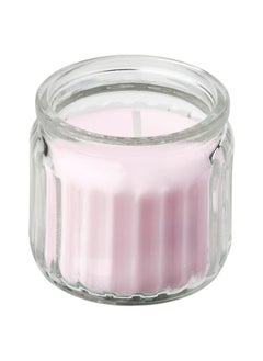 Buy Scented Candle In Glass, Jasmine/Pink, 12 Hr in Saudi Arabia