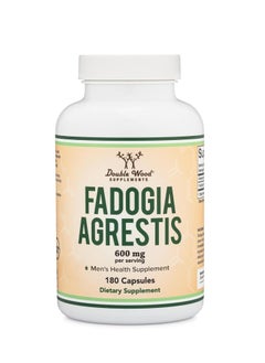 Buy Double Wood Supplements Fadogia Agrestis Supplement 600 mg 180 capsules in UAE