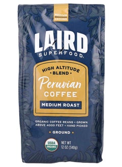 Buy Peruvian Coffee Ground Medium Roast 12 oz (340 g) in UAE