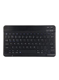 Buy Portable Slim Keys Bluetooth Keyboard Black in Saudi Arabia