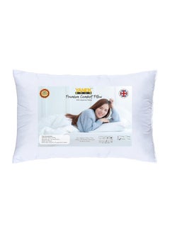 اشتري YANEK Ultra Soft Breathable Down Alternative Pillows Princess Press Bed Pillow Super Soft Microfiber Filling Soft & Comfortable For Neck and Shoulder Support (1pk 50cm x 70cm 1000g) في الامارات