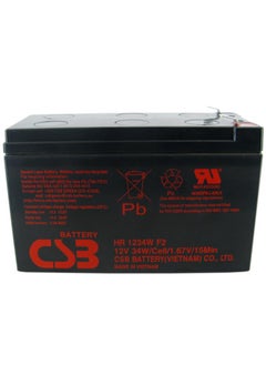 Buy Csb Hr1234W Lead Acid Battery, 12V, 34W in Egypt