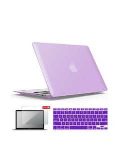 Buy Ntech 3in1 Compatible with Old Version MacBook Air 13.3 Inch Case Release |2010-2017| Models: A1466/A1369  Plastic Hard Shell Case with Keyboard & Screen Protector Cover For MacBook Air 13 Inch in UAE