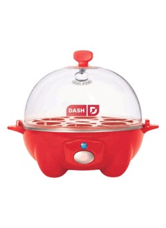 اشتري Rapid Egg Cooker, Red & Clear – 360W في الامارات