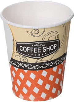 اشتري Paper coffee cups, 7 ounce - 10 pieces في مصر