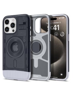 Buy Spigen Classic AC1 MagFit for Apple iPhone 15 Pro Max case cover MagSafe compatible - Graphite in Saudi Arabia