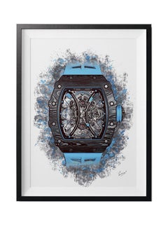 Buy Richard Mille 'Pablo Mac Donough' Fine Art Poster With Frame 50x40 cm in UAE