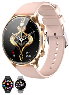 Buy Korean Brand Smart Watch Y5，Business Smartwatch, Waterproof Fitness Watch, Bluetooth Calling, Compatible with Android and iOS,Smartwatch For Men, Zinc Alloy Vacuum Plating, Heart Rate Monitoring in UAE