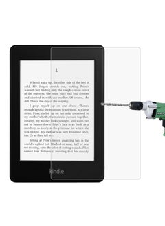 Buy Case Cover 9H 2.5D HD Explosion-proof Tempered Glass Film for Amazon Kindle Paperwhite Lite in UAE