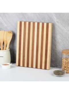 اشتري Loretta Rubber Wood Chopping Board 38.5 X 30 X 3  Cm في الامارات