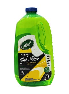 Buy Car Wash Shampoo High Shine Turtle Wax 1.89L in Saudi Arabia