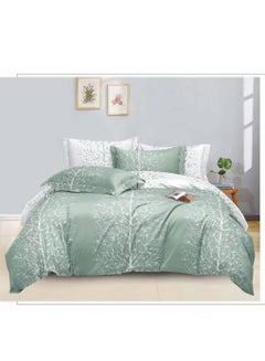 Buy 6Pcs Bedding Set Solid Color Luxury Bedding Duvet Cover Set King Size Bed Set in UAE