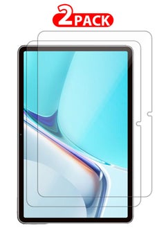 اشتري عبوتان من واقي الشاشة لجهاز Huawei MatePad 11 (2021) اللوحي، مقاوم للتوهج، زجاج مقوى مقاوم للخدش، شاشة عالية الدقة في الامارات