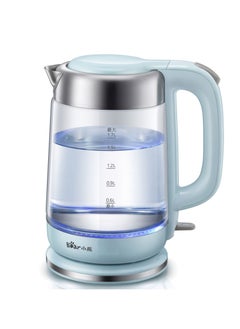 Buy 1.7L Electric Kettle 2200W Borosilicate Glass Fast Boil Auto Shut-Off and Boil-Dry Protection in UAE