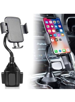 Buy Cup Holder Phone Mount Universal Adjustable Gooseneck Cup Holder Cradle Car Mount for Cell Phone iPhone Xs/XS Max/X/8/7 Plus/Galaxy in UAE
