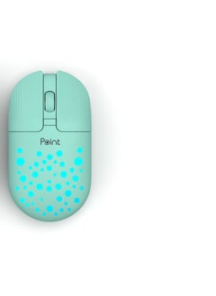 Buy MOUSE WIRELESS PT-70 Baby blue POINT in Egypt