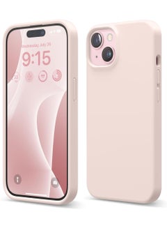 Buy Compatible with iPhone 15 Case Liquid Silicone Case Full Body Protective Cover Shockproof Slim Phone Case Anti-Scratch Soft Microfiber Lining 6.1 inch in Saudi Arabia