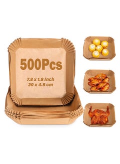 50PCS Square Air Fryer Disposable Paper Liner Non-Stick Parchment Paper N ZS