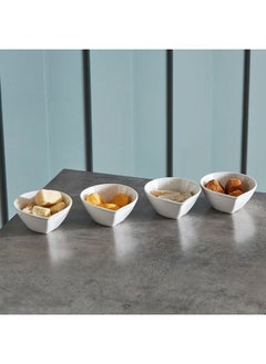 Buy Nova 4-Piece Bowl Set 22x4.5x22 cm in UAE