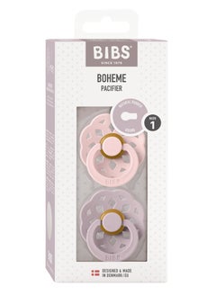 اشتري BIBS Pacifier Boheme Round Pack of 2 في مصر