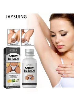 Buy Snow Bleach Cream for Private Part Underarm Whitening, Dark Skin Bleaching Cream for Dark Spots, Face and Body Skin Lightening Bleaching Cream for Intimate Areas Brightening in Saudi Arabia
