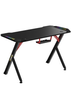 Buy Professional Gaming Table With Cup Holders And High-Quality RGB Side Lighting, Designed From Lightweight And Durable Carbon Fiber. in Saudi Arabia