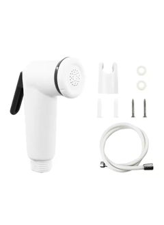 Buy Shattaf Set Handheld Bidet Sprayer Set For Toilet -Toilet Bidet Shattaf Set With Premium Hose For Bathroom And Washroom | (Modern) in UAE