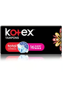 اشتري Kotex Tampons Super 16 pads في الامارات