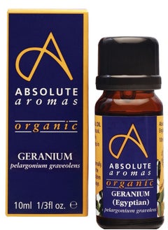 Buy Geranium Organic Pure Essential Oil 10ml in UAE