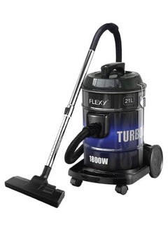 Buy FLEXY Vacuum Cleaner - 360° Rotary Wheels, Multi-Filtration System, Dust Full Indicator, Wind-Blow Function, Iron Tank, 21L, 1800 W Max, Low Noise, 2-Year Warranty. in Saudi Arabia