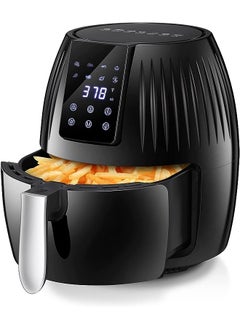 Buy 8-IN-1 Large Air Fryer With Non-stick Basket, LED Display, Temperature & Time Control in UAE