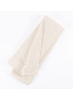 Buy Serra Hand Towel, Ivory - 600 GSM, 50x90 cm in UAE