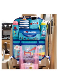 Buy Cute Cartoon Car Seat Back Organizer Storage Bags Hanging Car Organizador Bags Pocket Car Styling for Kids Children in Saudi Arabia