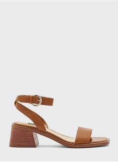 اشتري Ankle Strap Low Heel Sandals في الامارات