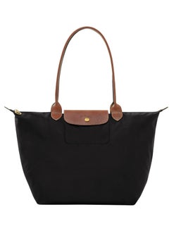 Buy Longchamp women's large tote bag, handbag, shoulder bag black classic style in UAE