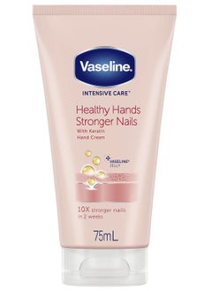 Buy Vaseline Intensive Care Keratin Stronger Nail & Healthy Hand Cream | 75ml in UAE