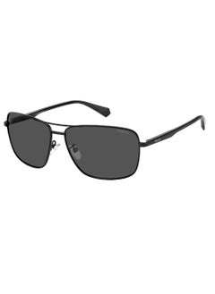 اشتري Men Square Sunglasses PLD 2119/G/S  BLACK 61 في السعودية