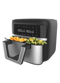 Buy Air Fryer Cecofry Dual 9000 - 9L Digital Hot Air Fryer with Dual Temperature Control in UAE