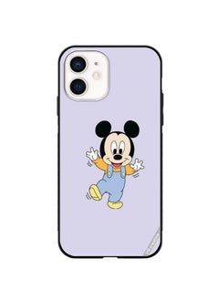 Buy Protective Case Cover For Apple iPhone 11 Mickey Mouse Design Multicolour in UAE