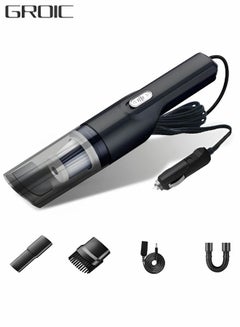 اشتري Car-mounted Handheld Vacuum Cleaner, 12v Wired Portable Vacuum Cleaner,Large Suction Force of 10000pa Vacuum Cleaner,car Cleaning Tools في الامارات