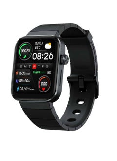 اشتري T1 Smartwatch 1.6 inch Amoled HD Display 20 Sport modes Heart Rate monitoring SpO2 with Bluetooth Calling في الامارات