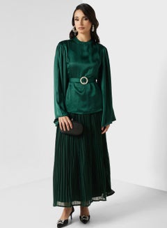 اشتري Pleated A-Line Skirt في السعودية