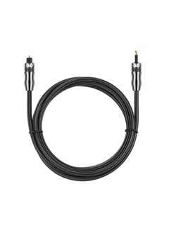 اشتري EMK OD6.0mm 3.5mm Digital Sound Toslink to Mini Toslink Digital Optical Audio Cable, Length:1.5m في السعودية