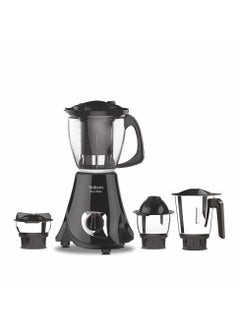 اشتري Vidiem Eva Elite mixer grinder 710 A (Black), mixer grinder 750 watt with 1 juicer and three leakproof jars with self-lock في الامارات