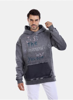 Buy Heather Kangaroo Pocket Hoodie in Egypt