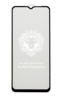 Buy High-quality glass screen protector for Oppo A53 and Oppo A54, transparent black in Egypt